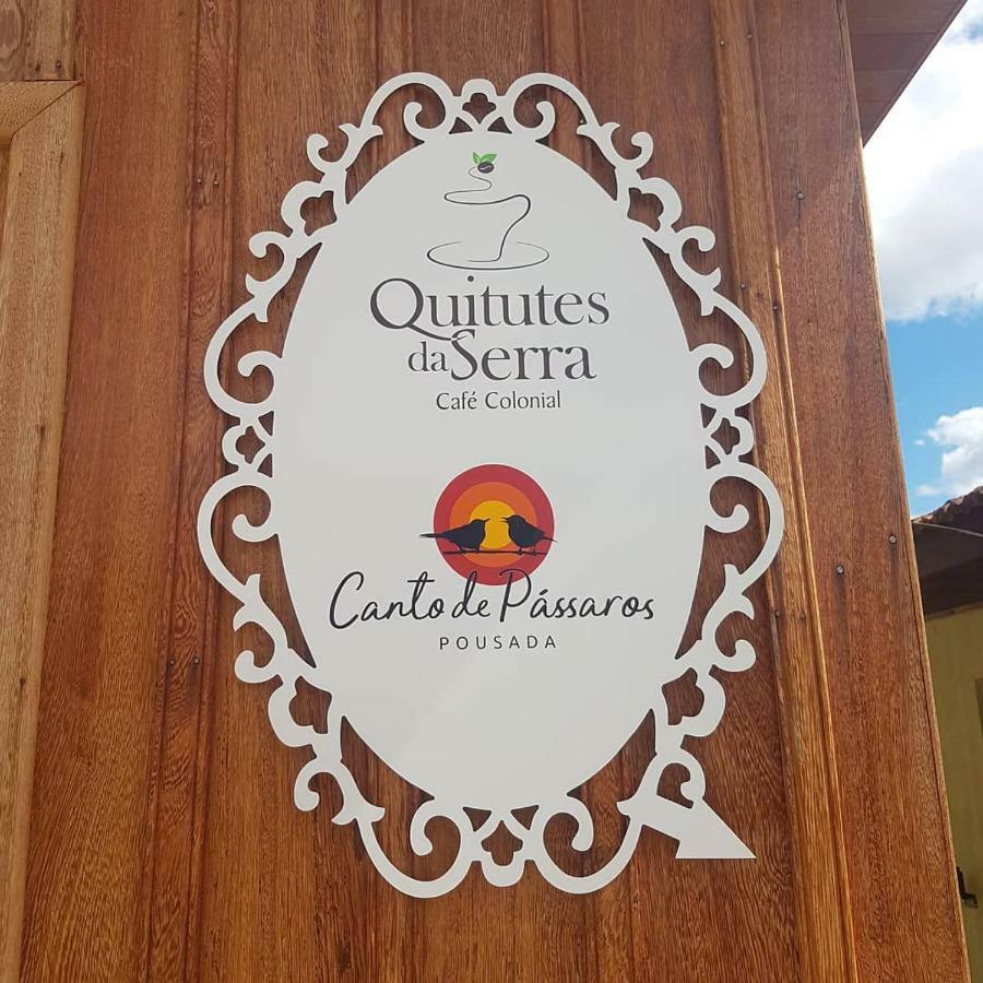 Pousada Canto de Pássaros Painel Exterior foto